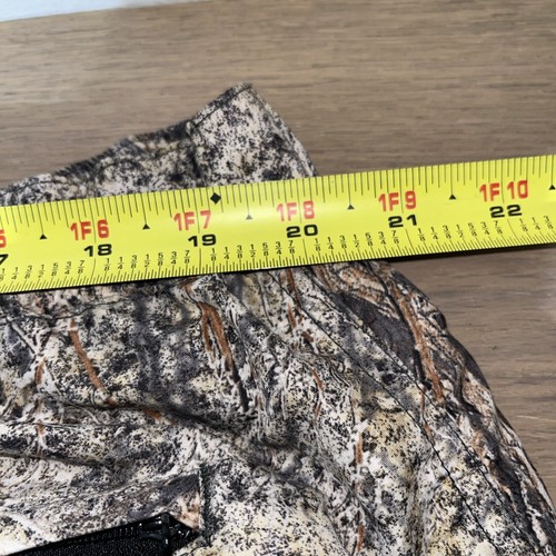 Mossy Oak Brush Camo Cargo Pants Tie Ankles Size 44-46 Hunting Tactical Pockets - Picture 11 of 17