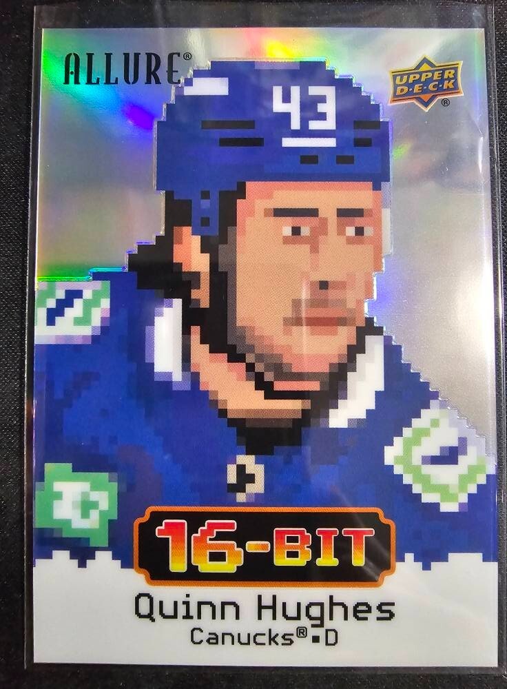 Quinn Hughes 16-Bit 2024-25 UD Allure SSP