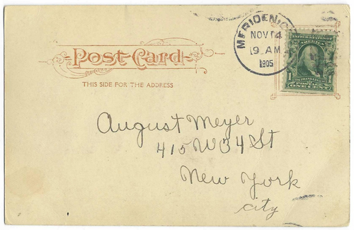 Park Row Building Nueva York Postal Brillo c1905 - Imagen 2 de 2