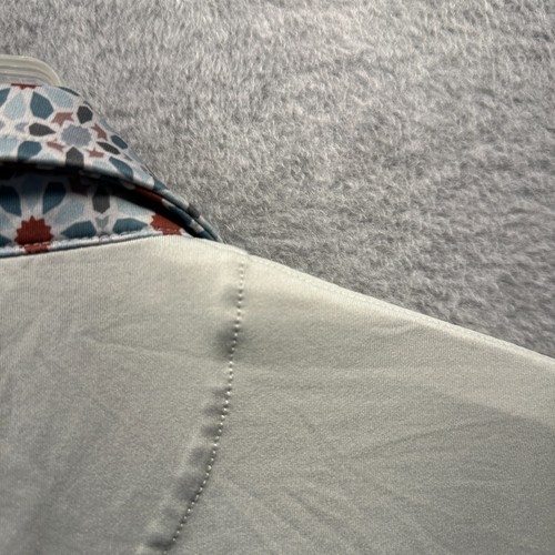 Swannies Polo Shirt Adult Medium Gray Golf Polyester Performance Athletic Mens - Picture 16 of 17