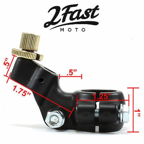 Right Side Perch With 10mm Mirror Mount For Honda CR MT SL XL XR 53171-312-003 - Picture 8 of 11