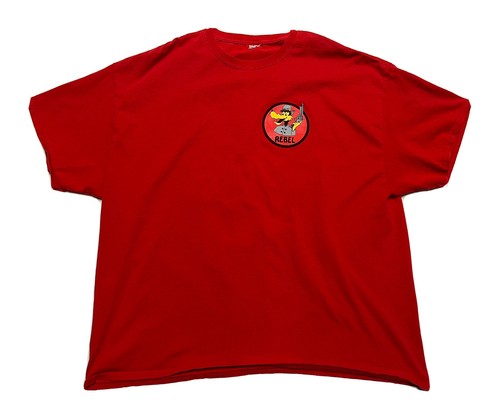 Rebel Political Correctness Offends Me Red Cotton T-Shirt Mens 2XL - Picture 2 of 4