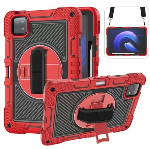 Hülle Cover für Apple iPad mini 4 / 5 (2015 / 2019) Hardcase + Handschlaufe - Bild 2 von 10