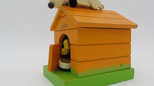 Vintage Peanuts Snoopy 1970 Schmid Ltd Edition Music Box – Raindrops - Video 1 von 1