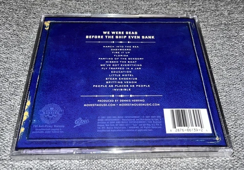 We Were Dead Before the Ship Even Sank by Modest Mouse (CD, 2007) - Picture 2 of 2