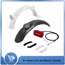 Electric Scooter Front Rear Fender Mud Guard Taillight Set For Xiaomi Mi3 Lite