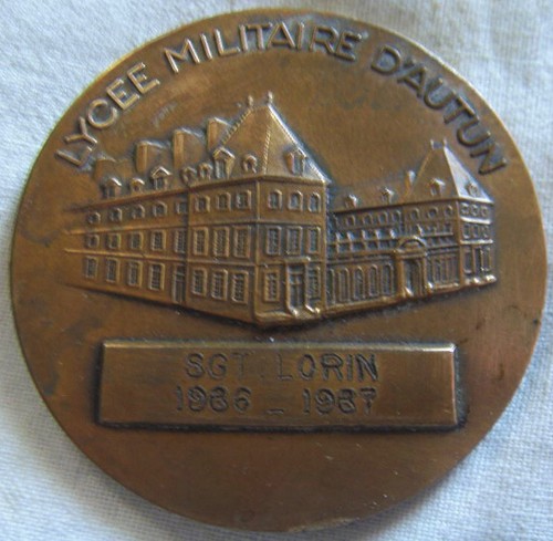 MED14544 - MEDAILLE LYCEE MILITAIRE D'AUTUN attribuée 1987 - Picture 2 of 3