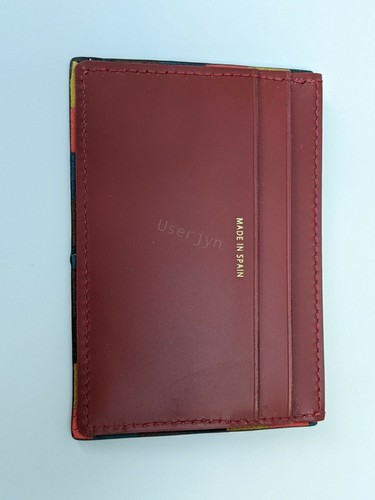 Paul Smith Wallet - BNWT Bright Stripe Edge Red Card Holder Case Slip RRP - Picture 3 of 6