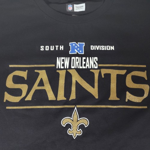 New Orleans Saints Team Apparel NFC South Division Champions Size M T-shirt - Picture 2 of 6