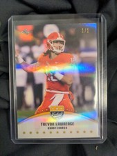 2021 LEAF FOOTBALL TREVOR LAWRENCE RC - GOLD PRISMATIC - #1/1 - Jacksonville