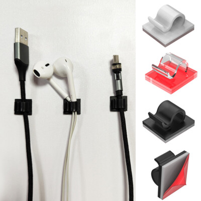 Re Kabelfixierer Kabel-Organizer Kabel-Clips Kabelkanal-Haken : vendu