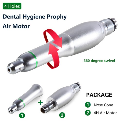 Manipolo girevole 360° promozione igiene dentale 4H motore aria 4:1 naso 4000 giri/min - Foto 6 di 43
