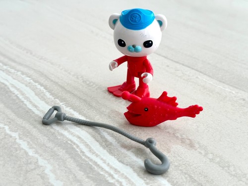 OCTONAUTS GUP A  FIGURE + ANGLER FISH + HOOK REPLACEMENT ACCESSORY SET! - Picture 6 of 6