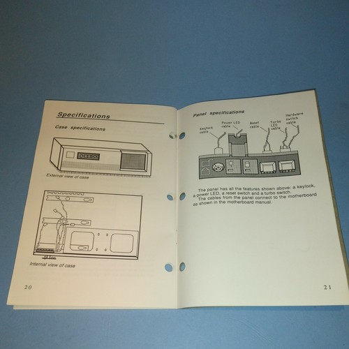 VINTAGE KOMPUTER DATA1000 80386 PŁYTA GŁÓWNA INSTRUKCJA OBSŁUGI PODRĘCZNIK - Zdjęcie 9 z 9