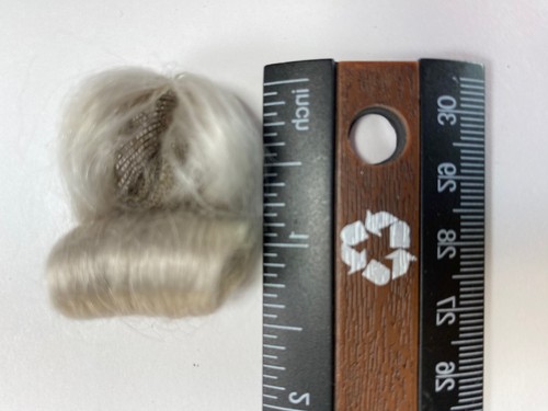 Heidi Ott Doll House Miniature Doll Wig for Female older Grey Hair #XZ807 1-2 - Picture 3 of 6