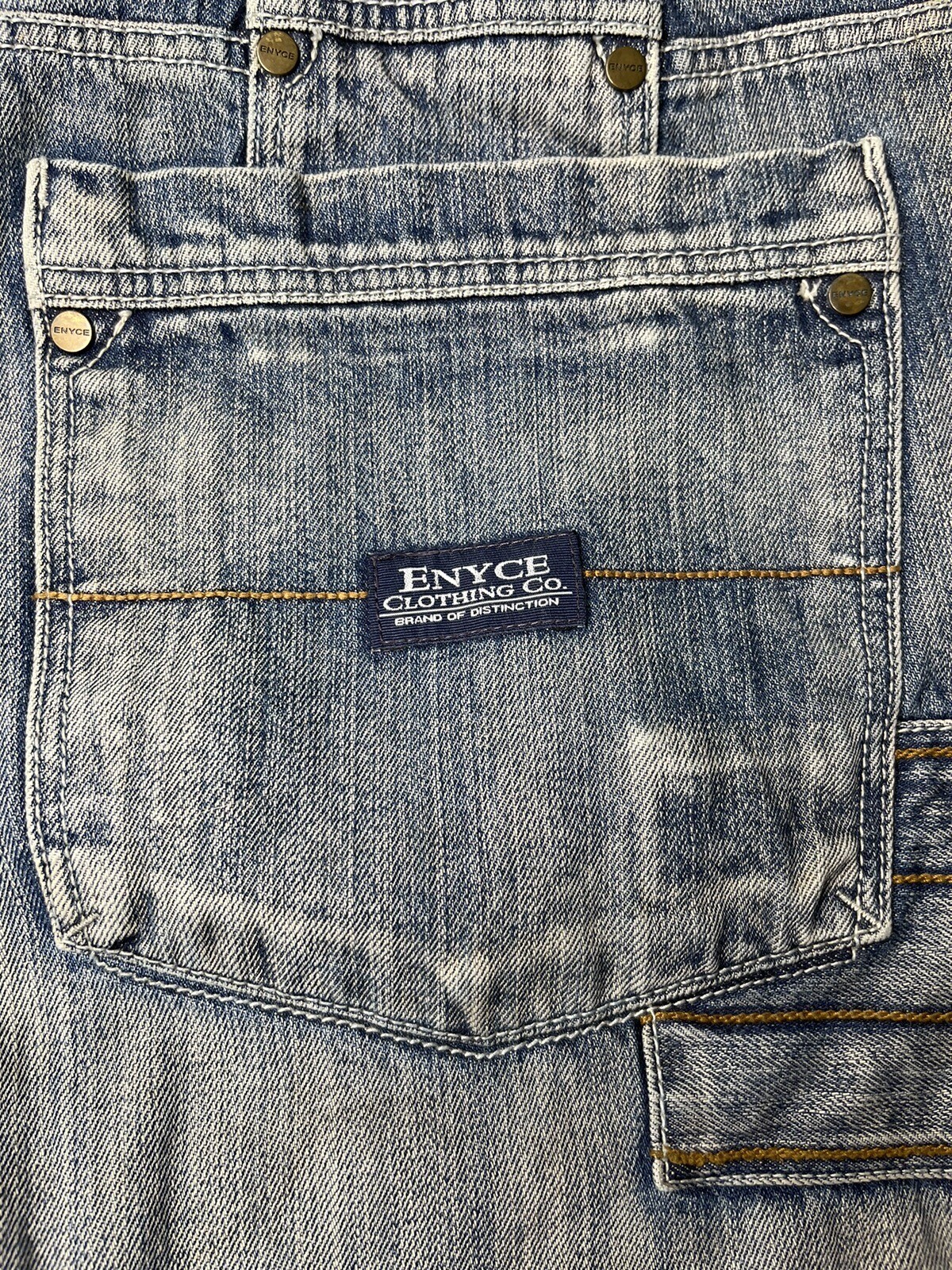 Vintage Enyce 42 Denim Jeans 90’s Hip Hop Y2K Str… - image 8