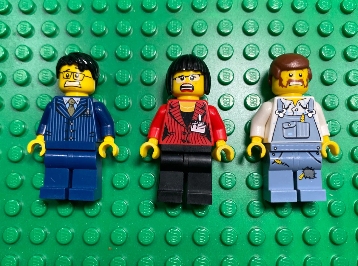 LEGO Alien Conquest Mini Figure Minifig Civilians X3 eBay