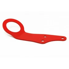 JASS PERFORMANCE FRONT TOW HOOK STAINLESS STEEL REINFORCED RED - JP5007