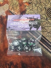 D&D Legend of Drizzt Dice Set SEALED Sirius Dungeons & Dragons