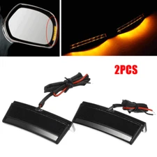 For 2001-2017 Honda Goldwing GL1800 Turn Signal LED Side Mirror Light Case LH+RH