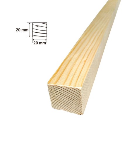 Timber Pinewood Decorative Moulding Wood Pine Battens 2.48 metres PSE Treated - Picture 3 of 9