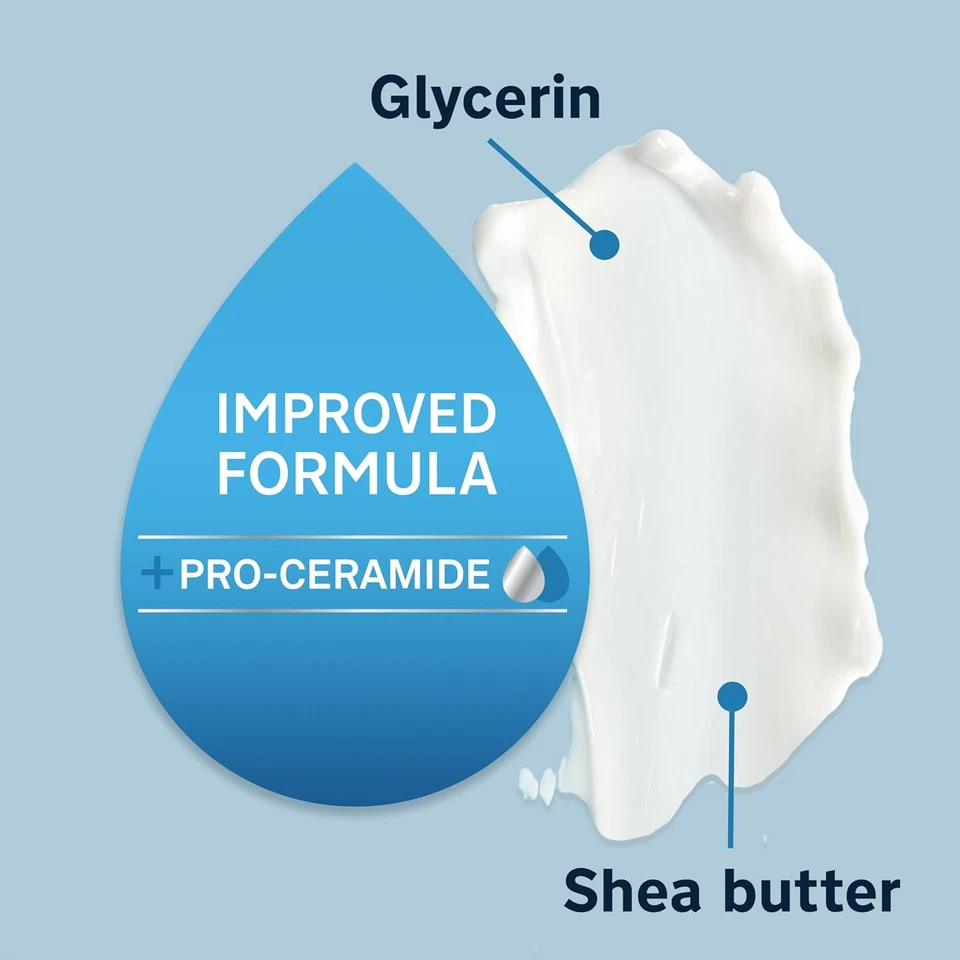 Loción hidratante diaria Lubriderm + Pro-ceramida con manteca de karité y glicerina ayuda Foto 3 de 4