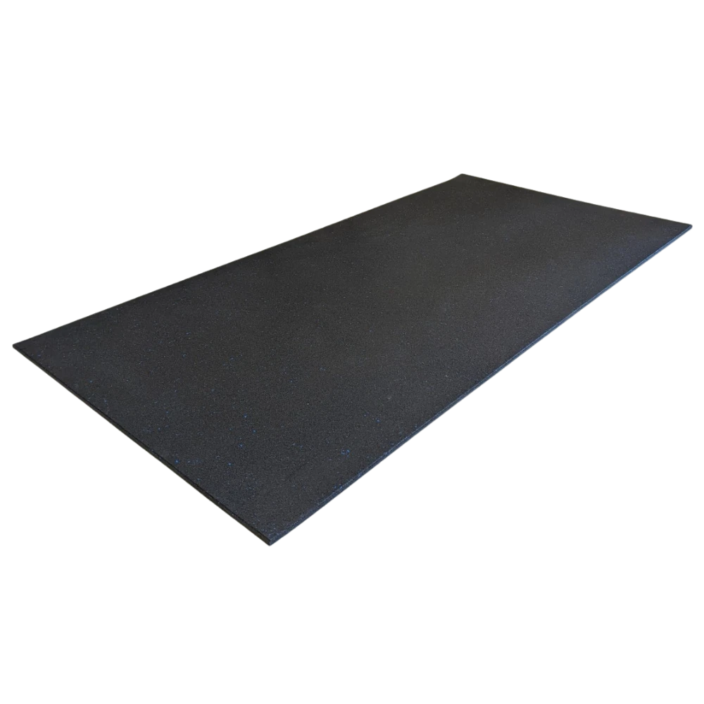 Rubber Gym Mat Xxl 2M x 1M Heavy Duty Non Slip Weights Bike