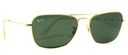 Ray-Ban Italy 55-15 mm Aviator Pilot Caravan G-15 Nr. Mint RB3136 Sunglasses - Picture 2 of 13