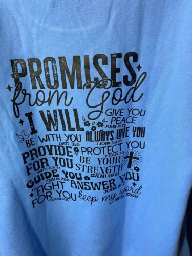 Promises From God Crew Neck Christian Sweatshirt - Picture 3 of 4