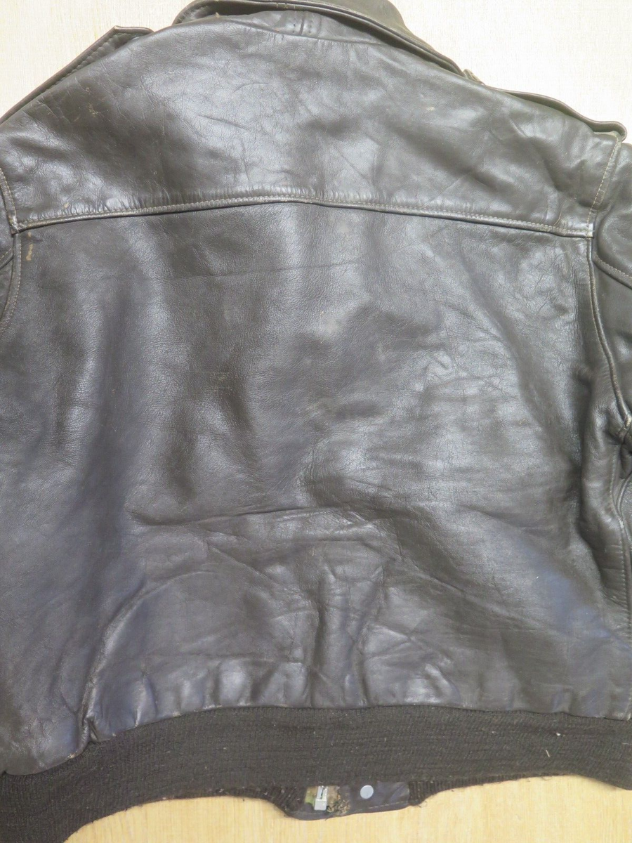 Vintage 1980's Schott I.S.674-M.S A2 Flight Bomber Pilot