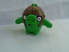 2016 McDonald's Angry Birds Green Pilot Pig Launcher Happy Meal Plastic Toy