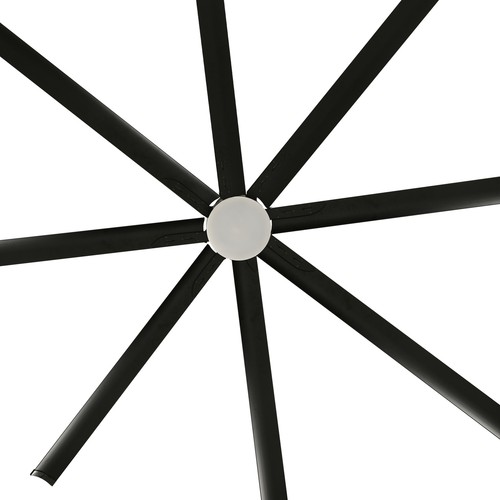 96'' Black Ceiling Fan with Light & Remote Control Commercial Modern Ceiling Fan - Picture 11 of 12
