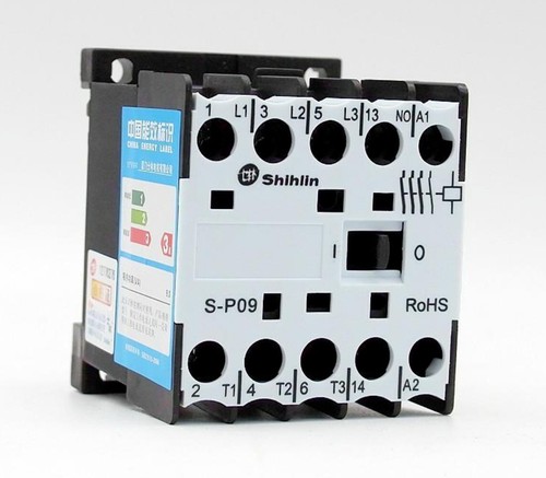 New Shihlin S-P09 SP09 XSC1-009 AC220V AC24V Contactor NO Brand - Picture 3 of 7