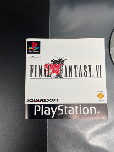 Final Fantasy VI/6 - Playstation 1(2/3) - OVP  - PAL / English - TOP Zustand - Bild 4 von 6