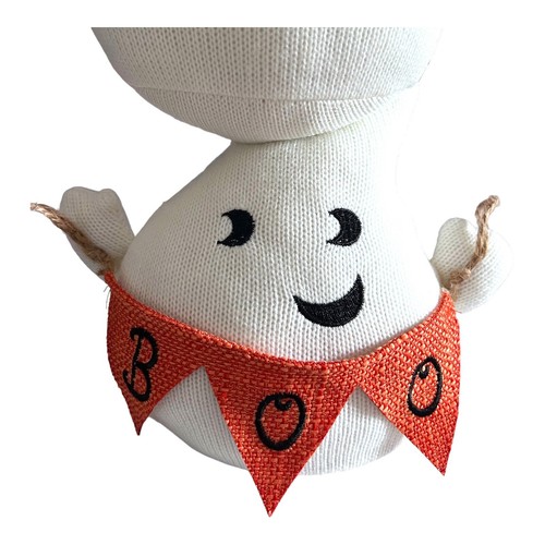 Stacked 3 Tier Ghost Totem GHOST PARTY Plush Figure Weighted  Embroidered NEW - Picture 6 of 8