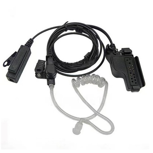Push-To-Talk PTT Headset Earpiece for Motorola EFJohnson GP MTX XTS Series Radio - Photo 3/14