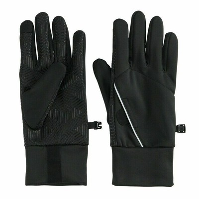 Men's Tek Gear WarmTEK Tech Touch Pocket Stretch Gloves Size S/M Black 400762493445 | eBay