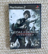 Medal of Honor: Vanguard (Sony PlayStation 2, 2007) ps2 CIB complete