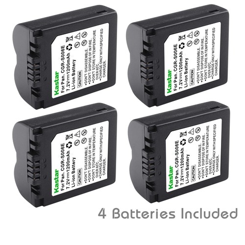 Kastar Replacement Battery for Panasonic CGA-S006 & Panasonic Lumix DMC-FZ35 - Picture 7 of 7