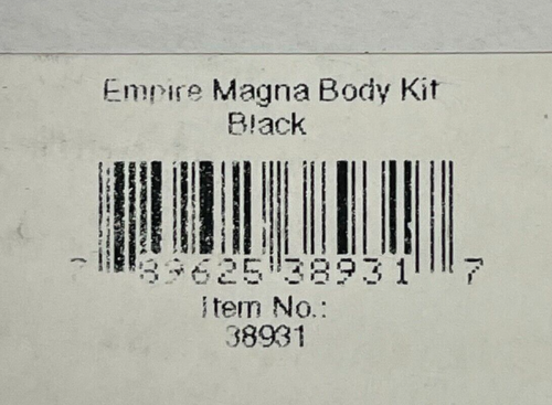 NEU Empire Magna Drive Trichter Muschel Kit - schwarz - Bild 10 von 10