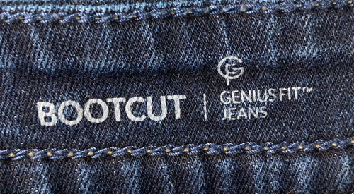 Lane Bryant Jeans Women's 20 Regular Blue Bootcut Genius Fit Dark Wash Denim - Picture 14 of 17