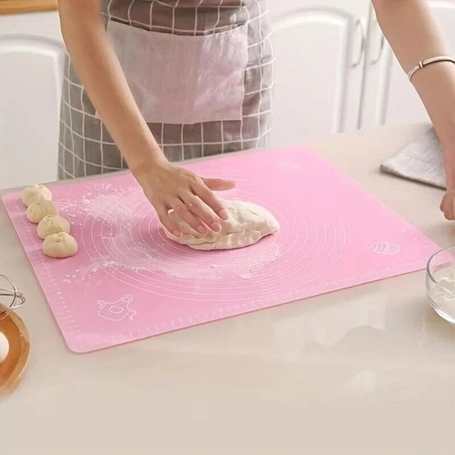 2x Baking Mat Non Stick Silicone Large Pastry Kneading Rolling Fondant CakeDough - Picture 51 of 107
