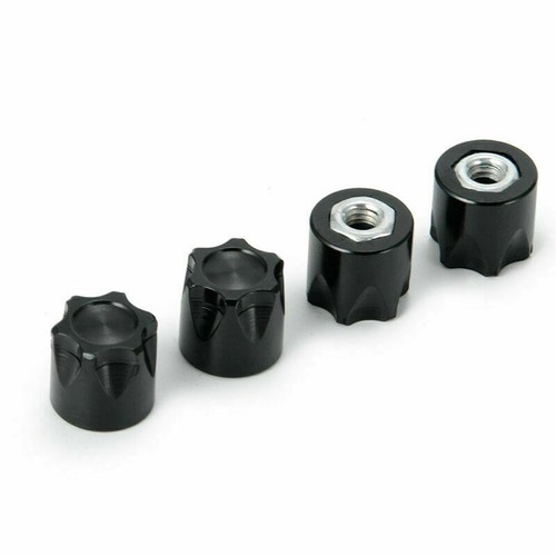 4X Kit de cubierta de tapa central de tuerca para llantas Beadlock para RC TRX4 SCX10 90046 D90 EE. UU. - Imagen 5 de 12