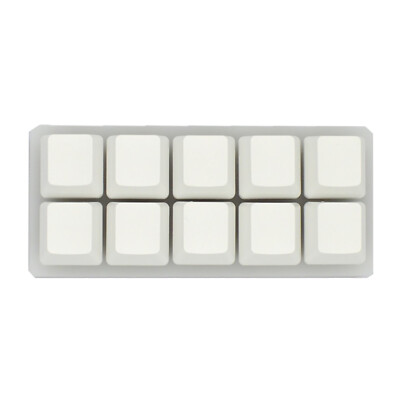 New 10-Key Programmable Keyboard W/ Cable Macro keypad For Windows Linux Android