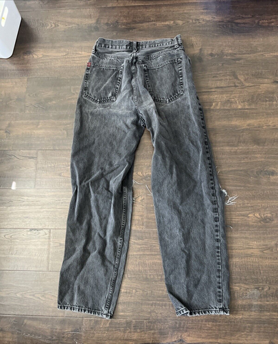 BDG Jeans Womens 29 Black Denim High Rise Ripped Distressed Baggy Jean - Picture 5 of 6