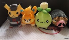 Pok mon Center Official 4 Plush Lot NO Hang Tags