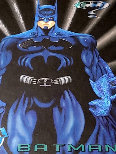 1995 Fleer DC Comics Batman Metal Forever Premiere Movie Art Edition Promo 5x7 - Foto 5 di 6