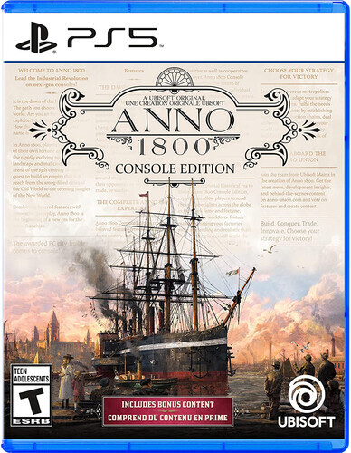Anno 1800 - Console Edition (Sony PlayStation 5 PS5) New Sealed Fast Ship