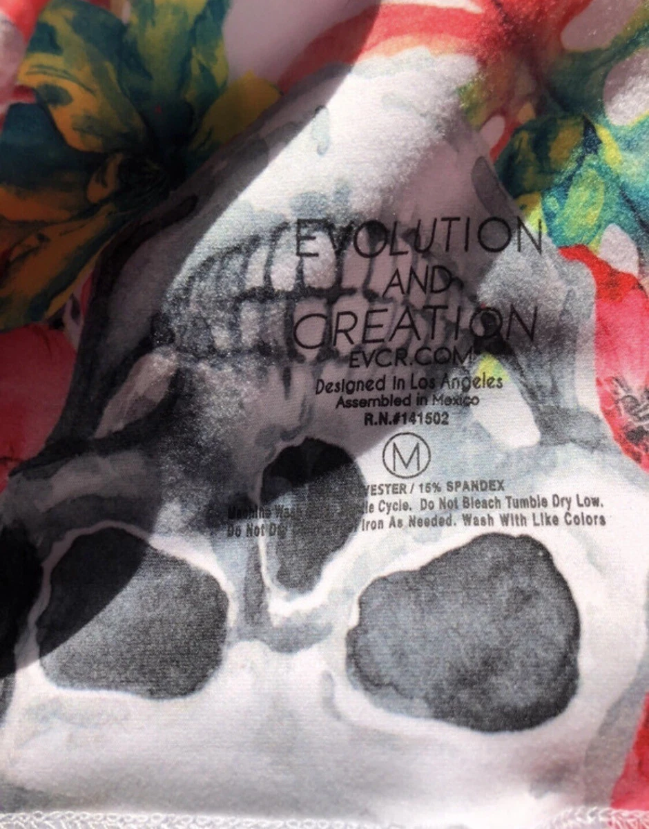 Evcr top skull leggings