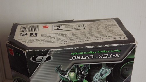 Max Steel: Turbo Missions - N-Tek Cytro Figure (2008, Mattel) BOXED - Bild 10 von 12